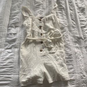 White romper